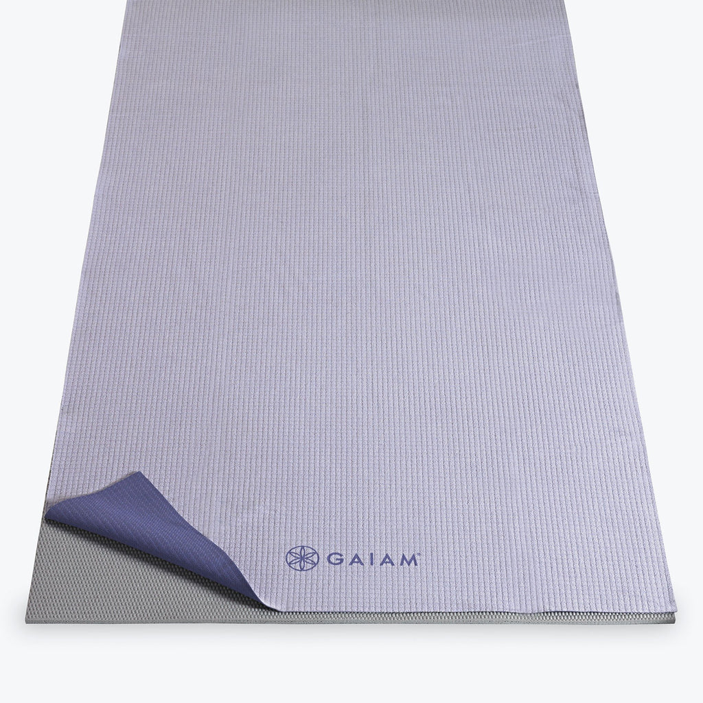 No-Slip Yoga Towel in purple