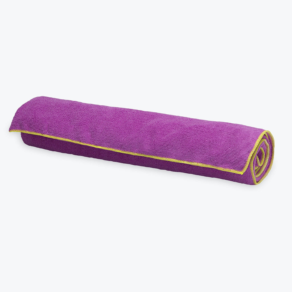 Orchid Citron Yoga Mat Towel