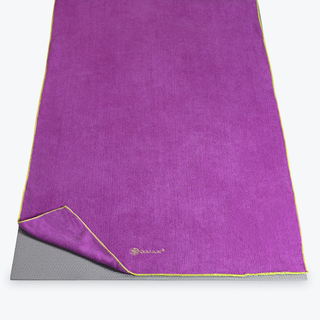 Yoga Mat Towel in Orchid Citron