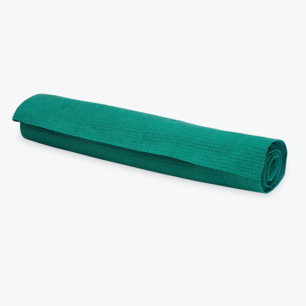 Teal No-Slip Yoga Towel
