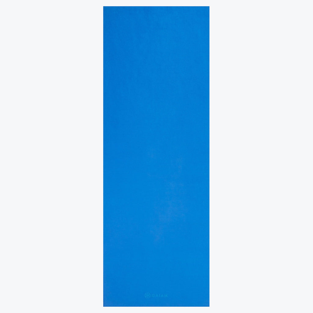 No-Slip deep blue Yoga Towel
