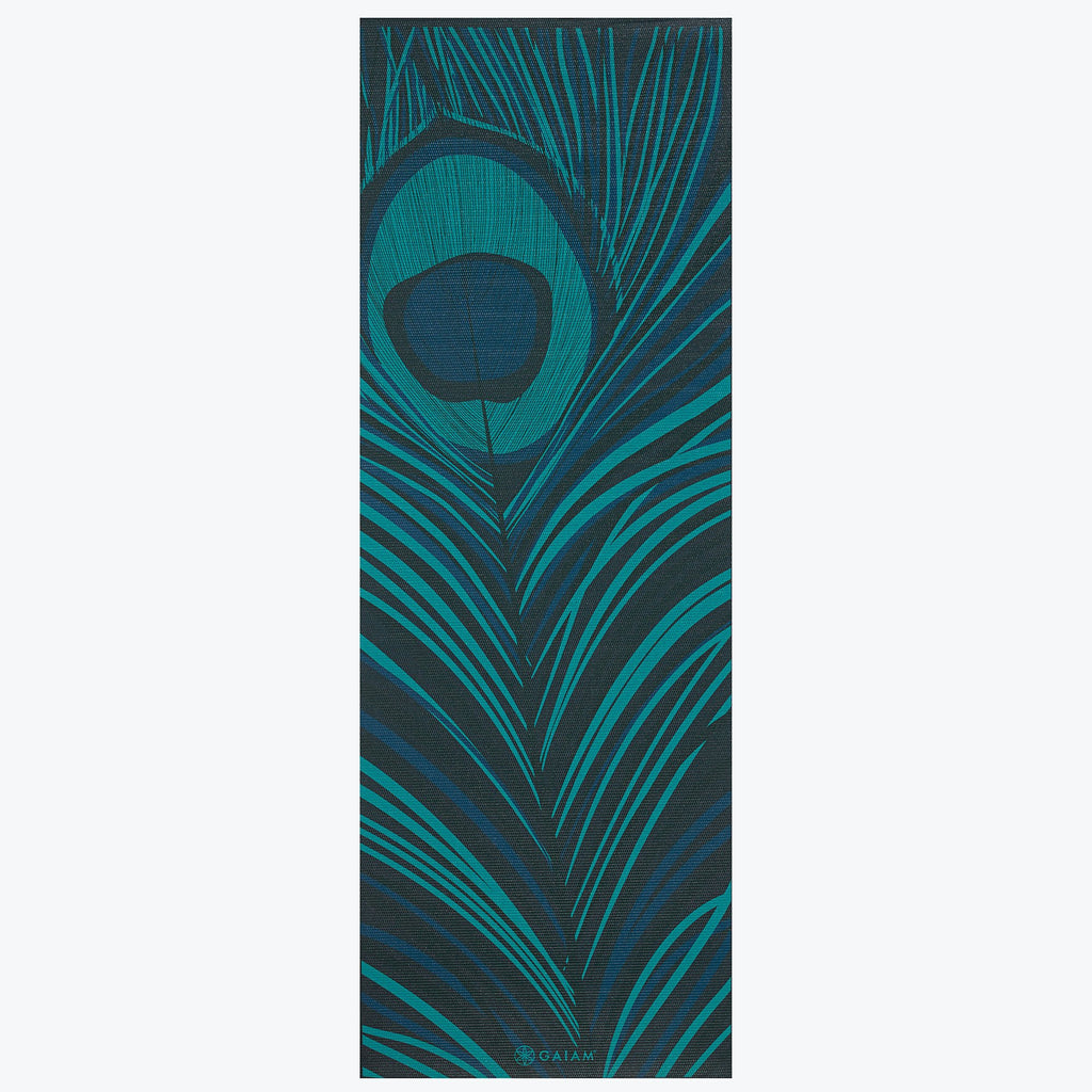 5mm Reversible Geo Feather Yoga Mat