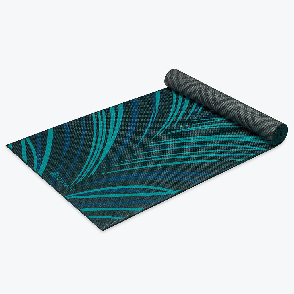 5 milometer Reversible Geo Feather Yoga Mat