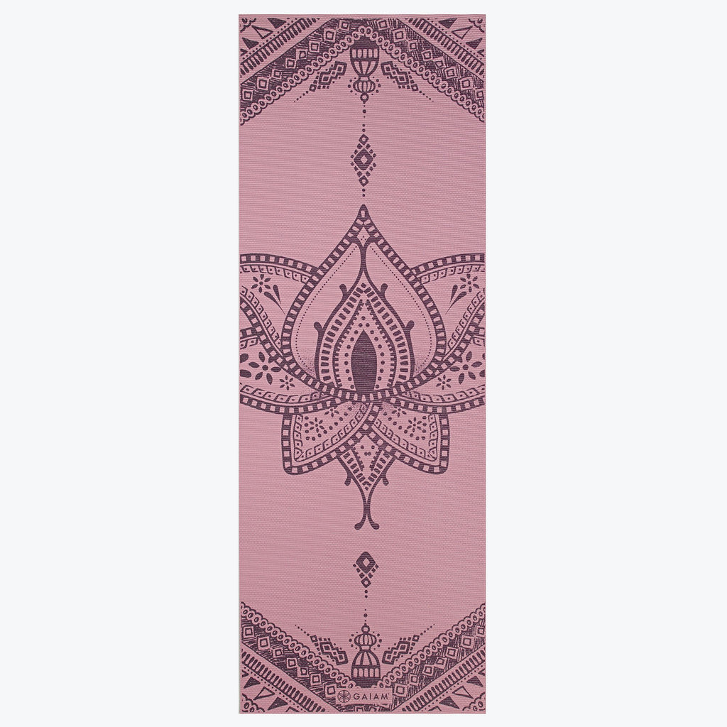 Premium Reversible Peace Yoga Mat (5mm)