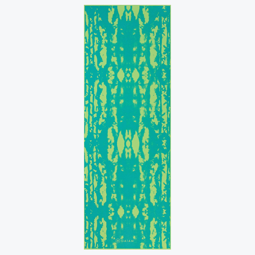 Turquoise Lotus Reversible Yoga Mat (5mm)