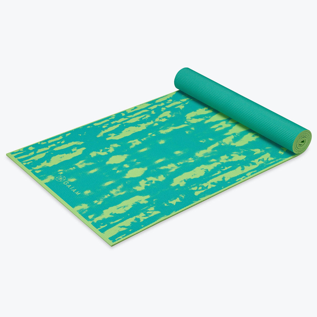 Turquoise Lotus Reversible Yoga Mat (5mm)