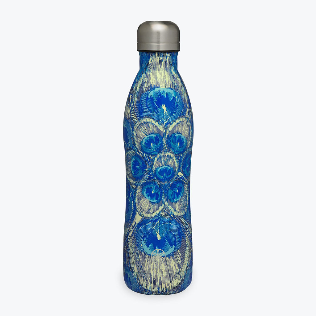 Peacock Stainless Steel Water Bottle (17oz)