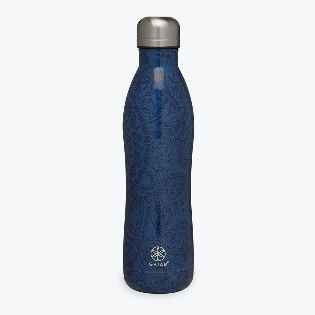 Swirl Stainless Steel Water Bottle (17oz)