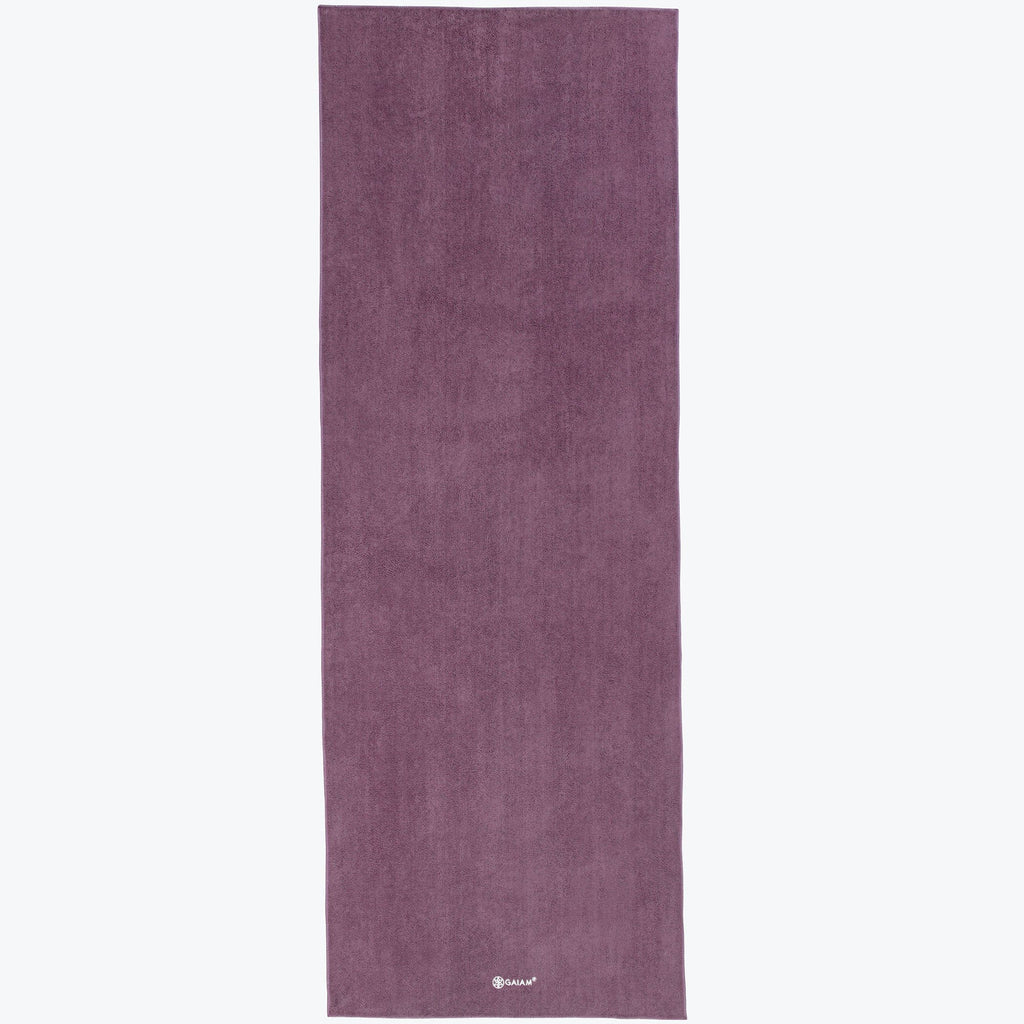 Yoga Mat Purple Towel