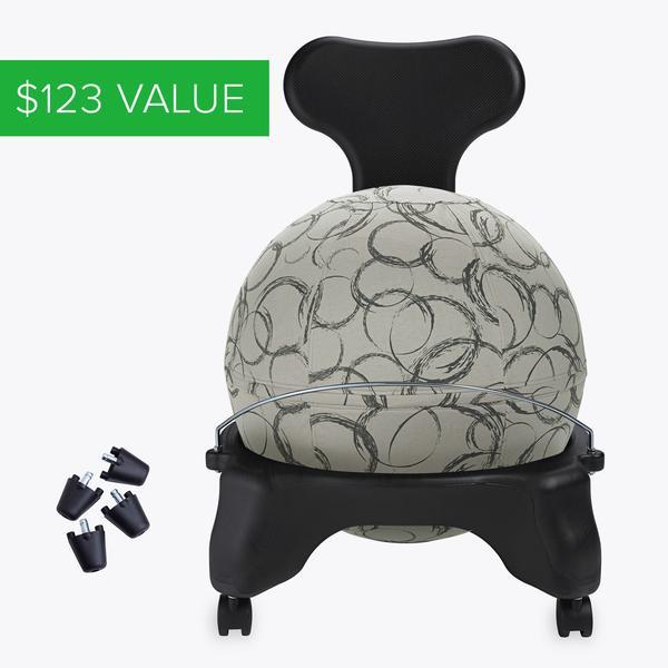 Balance Ball Chair Kit