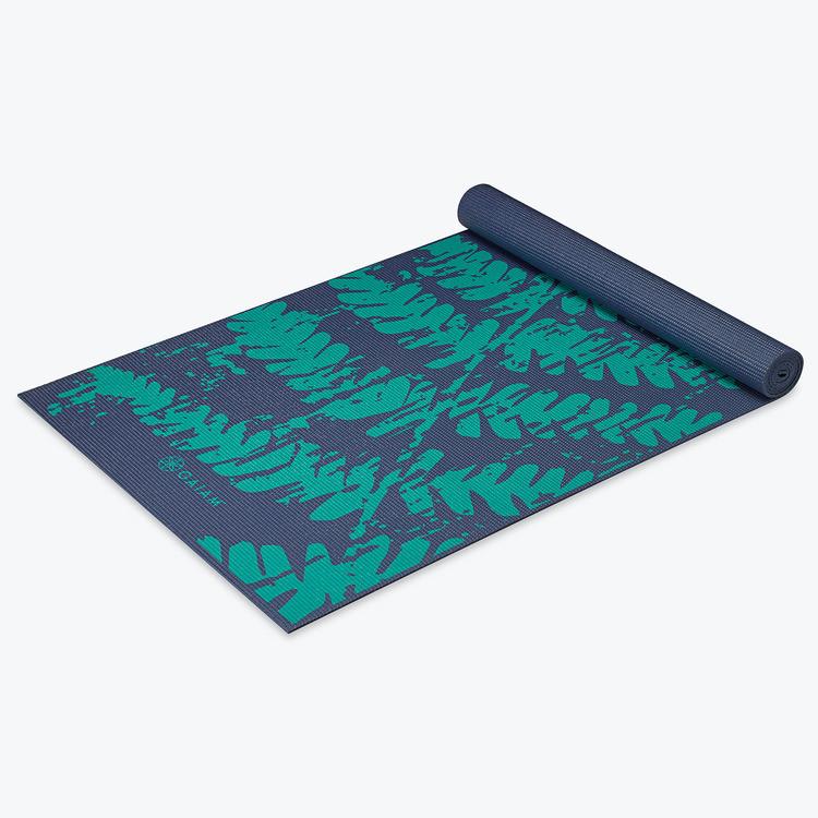 Midnight Fern Yoga Mat Gaiam (3mm)