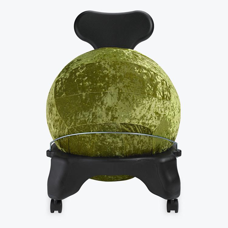 Balance Ball® Chair Cover sage on chair