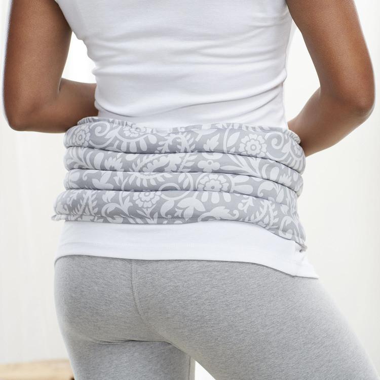 Gaiam Relax Lower Back Wrap on Waist