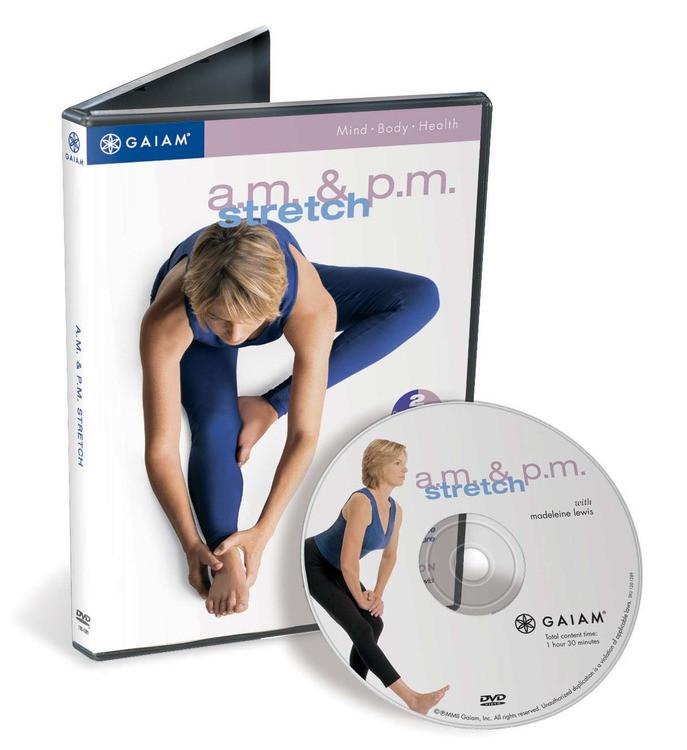  A.M./P.M. Stretch for Health DVD with Madeleine Lewis box
