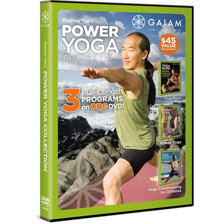 Rodney Yee’s Power Yoga DVD Collection box