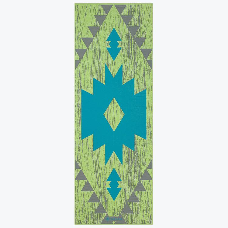 Gaiam Aztec Yoga Mat (3mm)