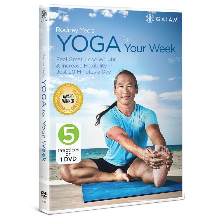 Rodney Yee’s Yoga for Your Week DVD box