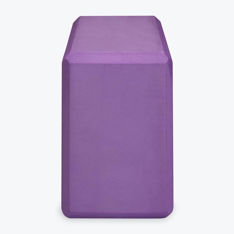 Side of the purple block from the Block & Strap Combo