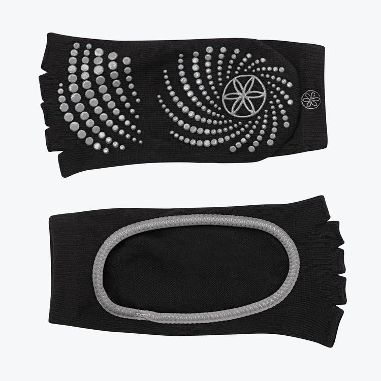 Gaiam Grippy Mary Jane Yoga Sock