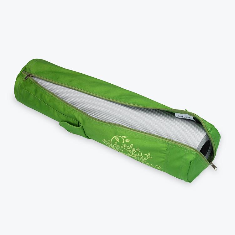 Gaiam Tree of Wisdom Cargo Mat Bag unzipped
