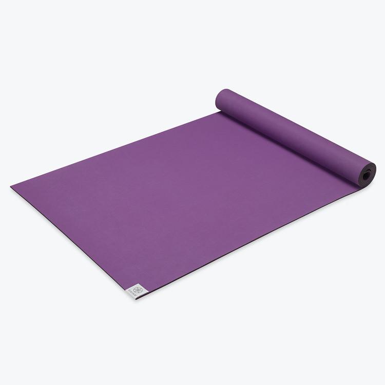 Studio Select Power-Grip Yoga Mat (4mm) purple angled