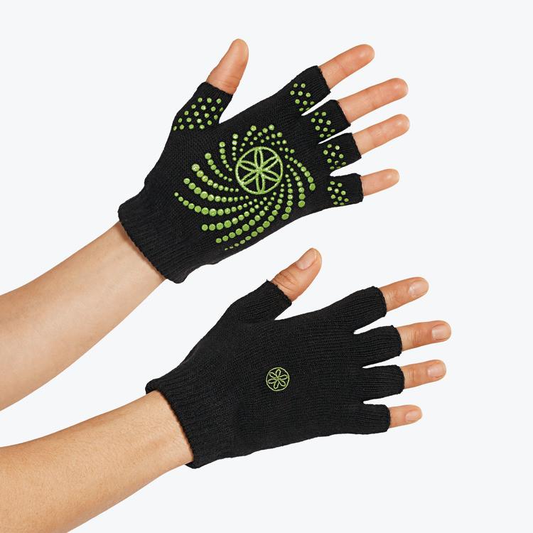 Grippy Yoga Gloves fern