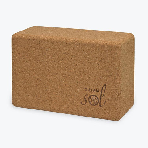 Gaiam Studio Select Natural Cork Block 