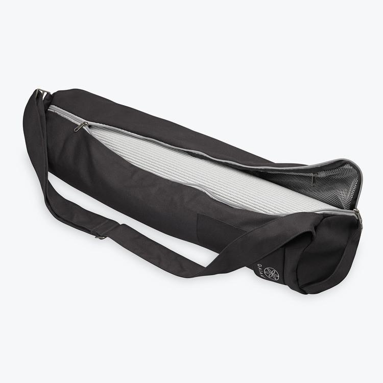 Breathable Yoga Mat Bag in Black