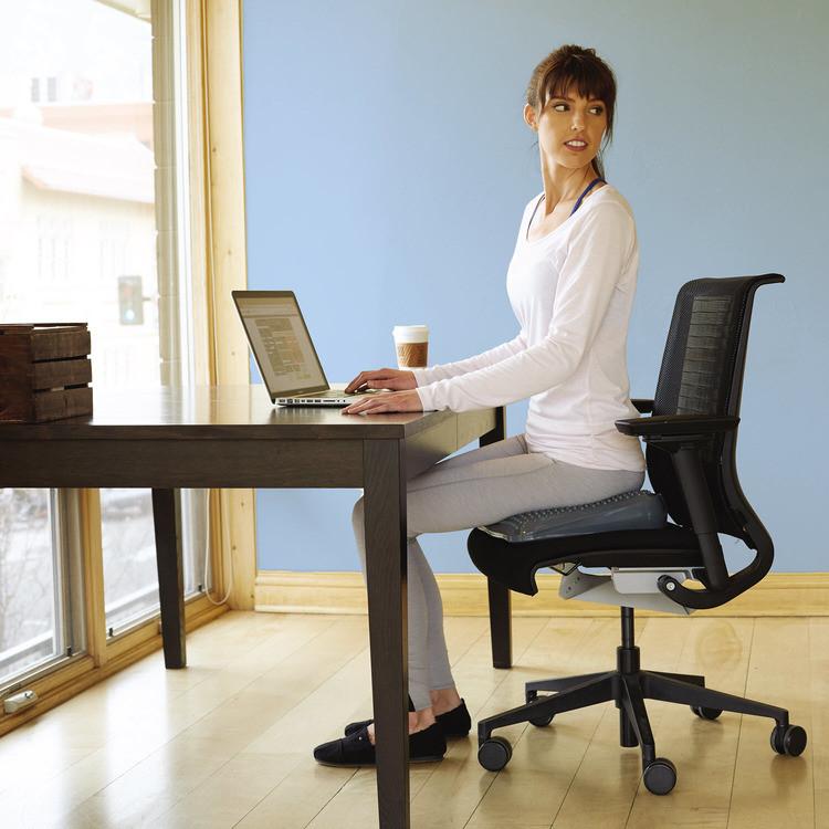  Balance Wedge woman at desk