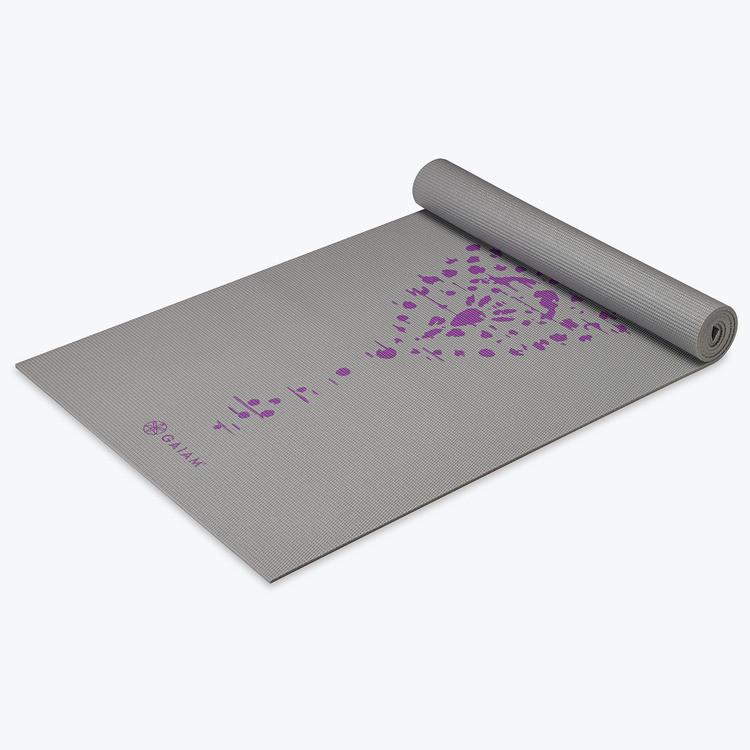 Premium Plum Impression Yoga Mat Gaiam (5mm)