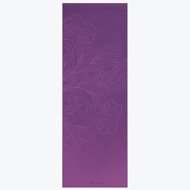 Gaiam Fading Flower Yoga Mat (3mm)