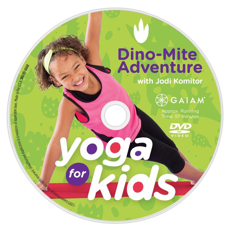 Yoga for Kids: Dino-Mite Adventure for Ages 5+ DVD Gaiam