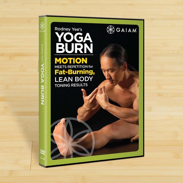 Yoga Burn DVD with Rodney Yee box