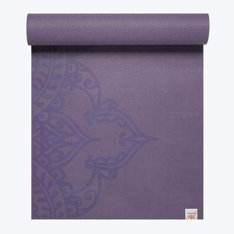 Gaiam Studio Select Sticky-Grip Yoga Mat 5 mm half rolled 