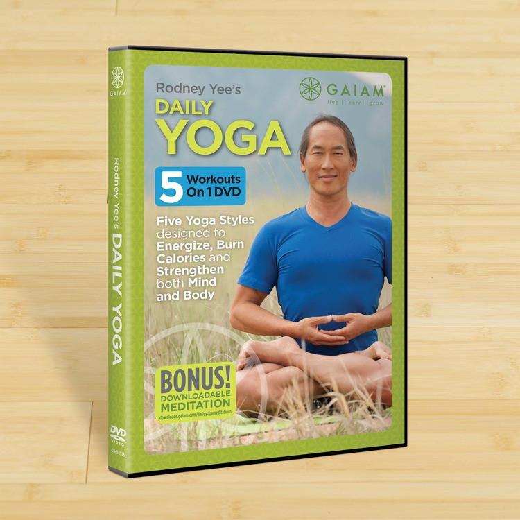 Rodney Yee's Daily Yoga DVD box