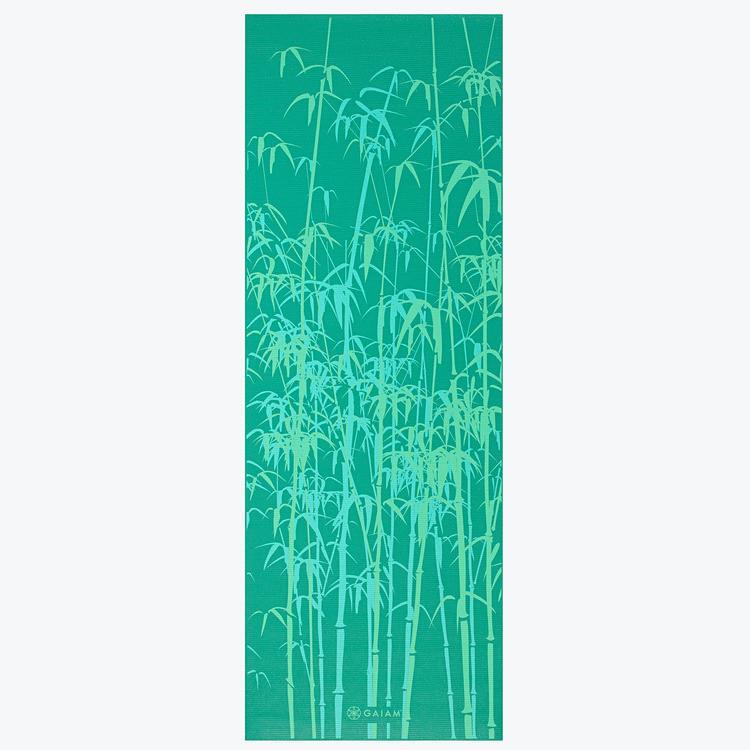 Gaiam Green Bamboo Yoga Mat (3mm)