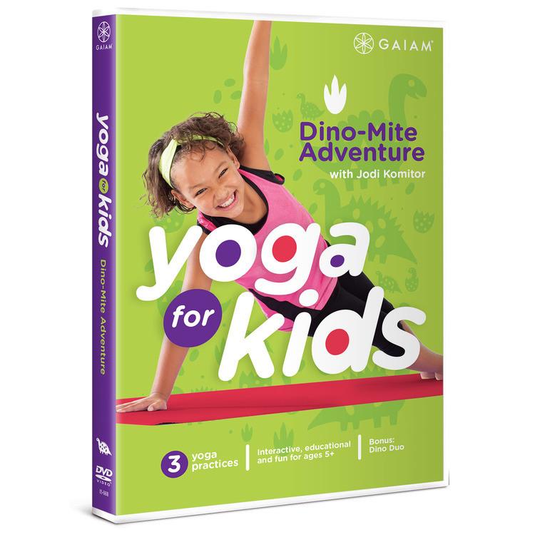 Gaiam Yoga for Kids: Dino-Mite Adventure for Ages 5+ DVD