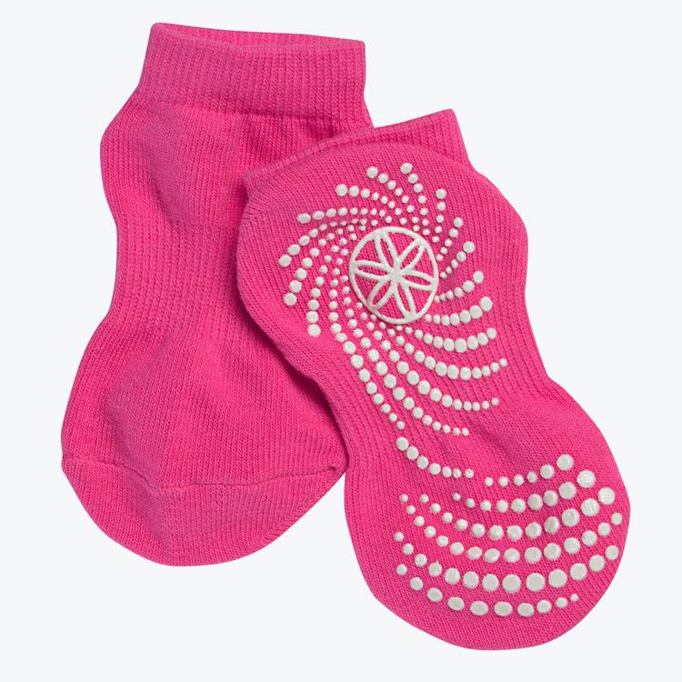 Kids 2-Pack Grippy Socks pink laydown