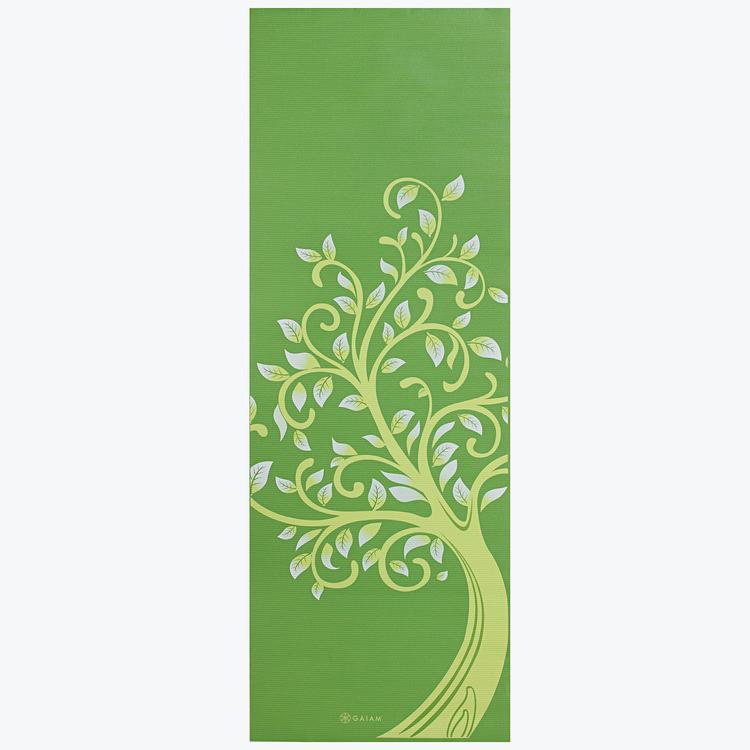 Gaiam Tree of Wisdom Mat 3 mm unrolled