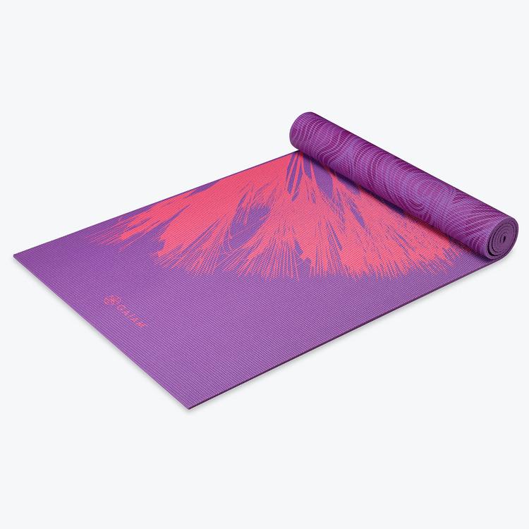 Dandelion Roar Reversible Yoga Mat - Gaiam (5mm)