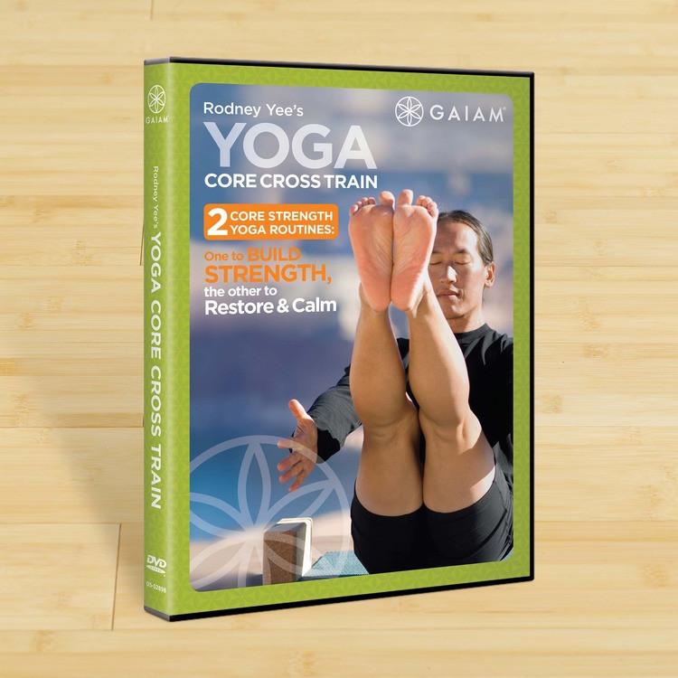 Rodney Yee's Yoga Core Cross Train DVD box