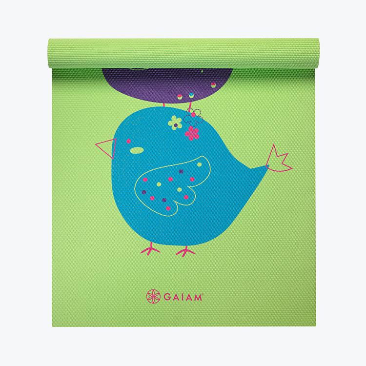Kids Birdsong Yoga Mat (3mm)
