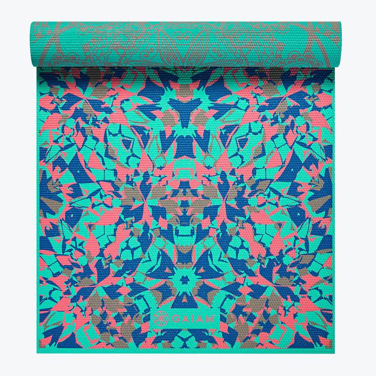 Kaleidoscope Reversible Yoga Mat (5mm)