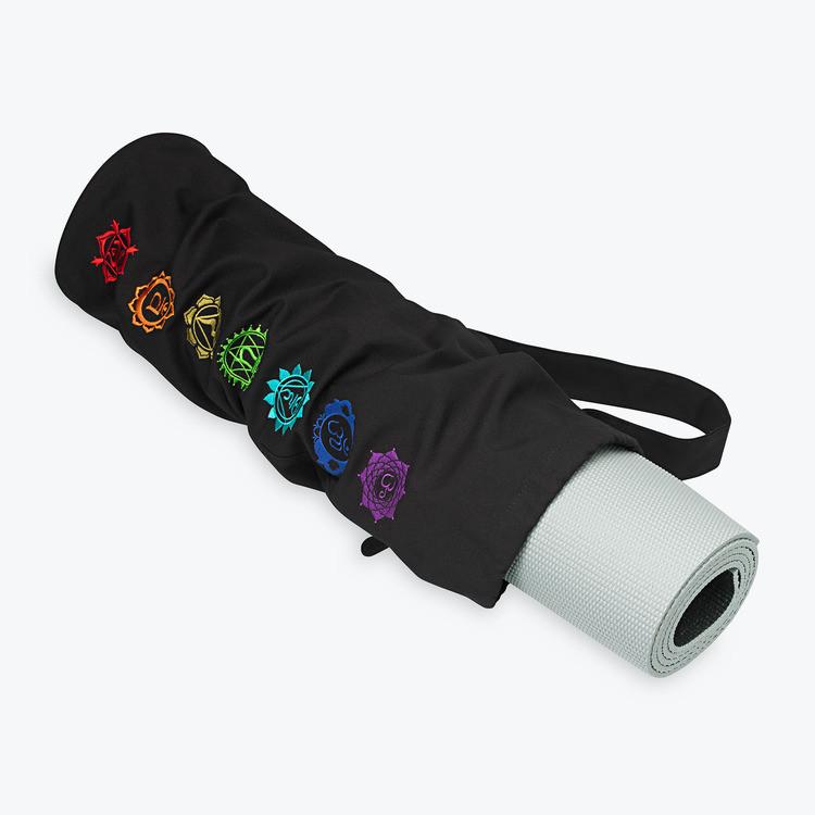 Yoga Mat in Gaiam Chakra Embroidered Yoga Mat Bag 