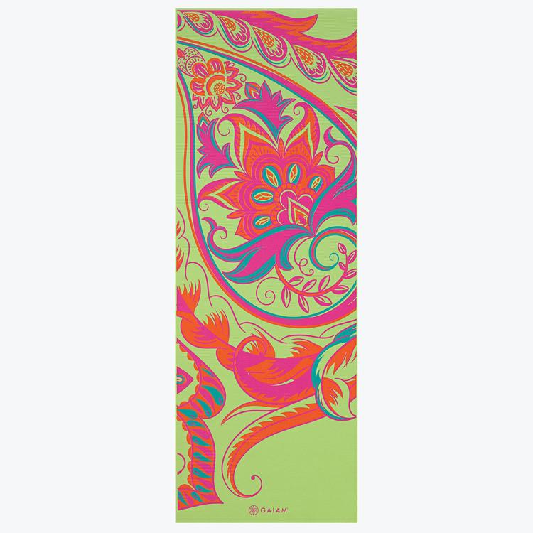 Gaiam Vibrant Paisley Yoga Mat (3mm)