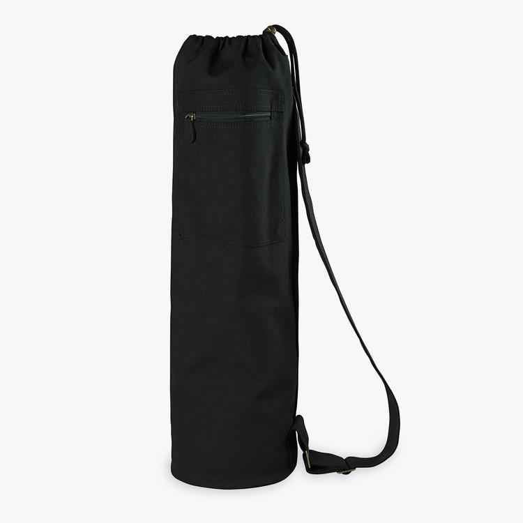 Gaiam Chakra Embroidered Yoga Mat Bag side strap