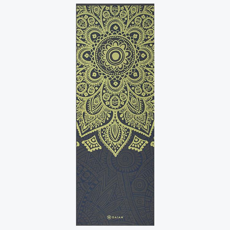 Gaiam Premium Sundial Layers Yoga Mat (5mm)
