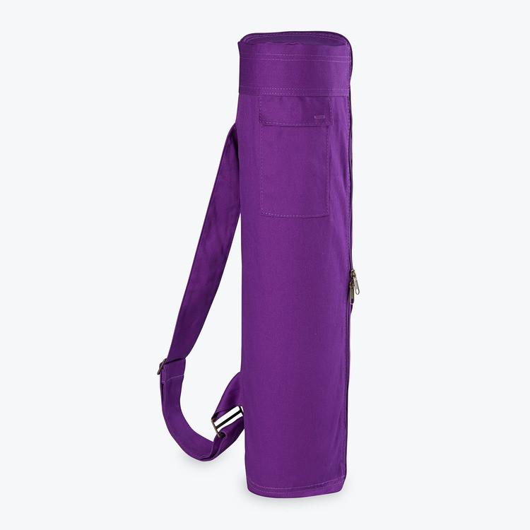 Gaiam Deep Plum Surf Cargo Mat Bag back