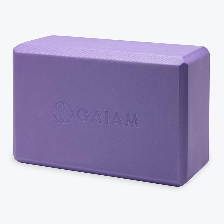 Purple Yoga Essentials Block