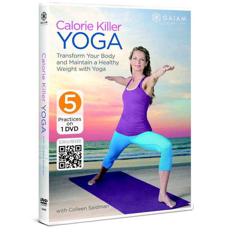 Calorie Killer Yoga DVD with Colleen Saidman box
